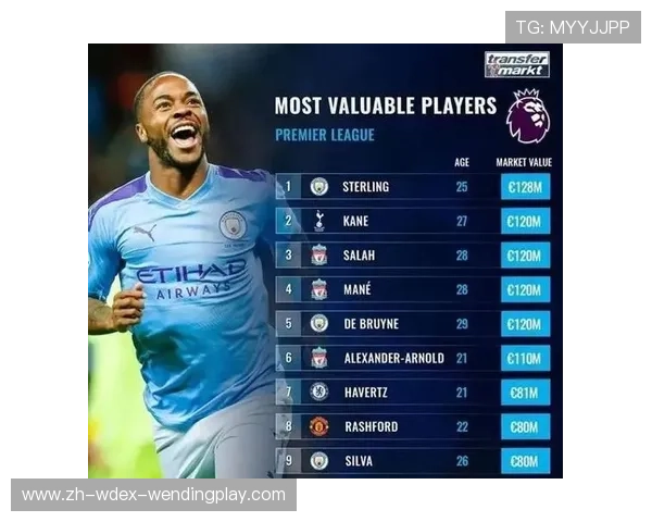 英超球队球员总身价：转会市场与球队估值